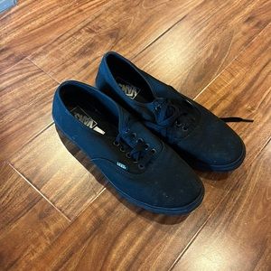 Black Men’s Vans Size 8.5